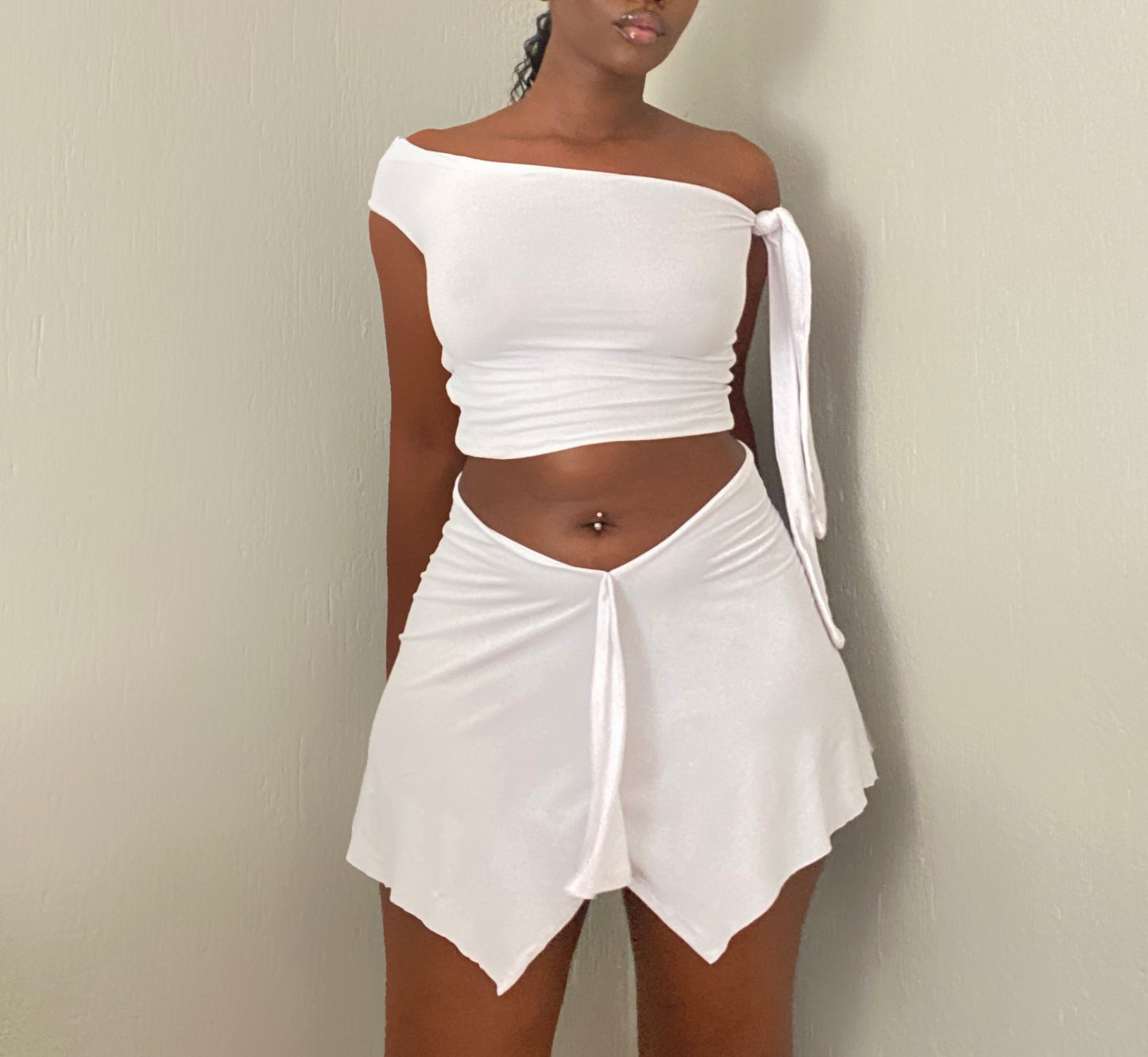 The wavy skirt set