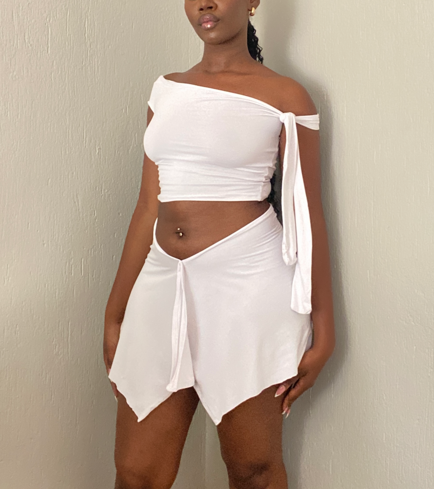 The wavy skirt set